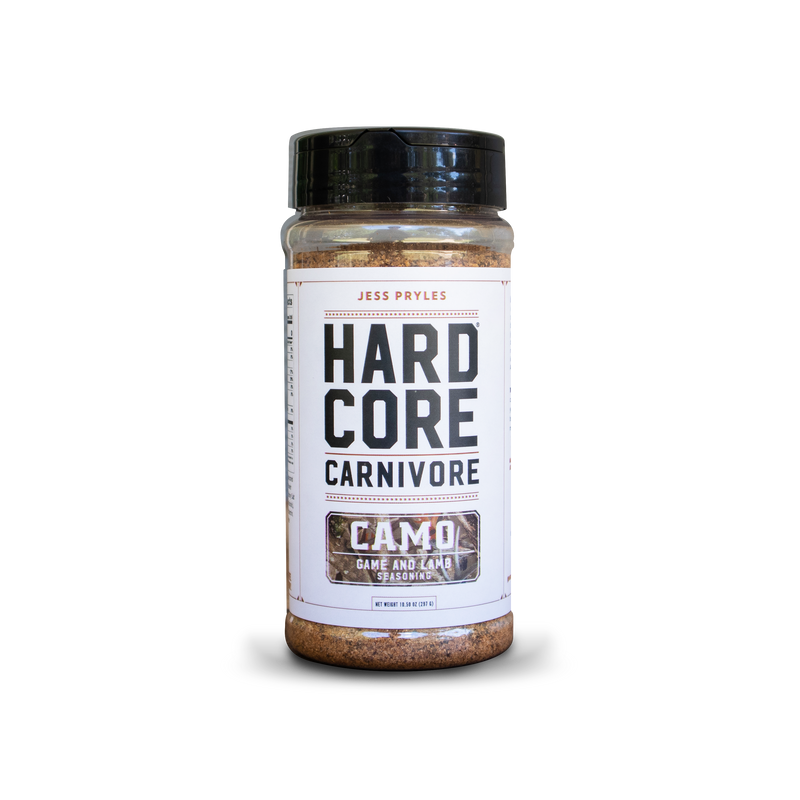 Hardcore Carnivore: CAMO shaker jar