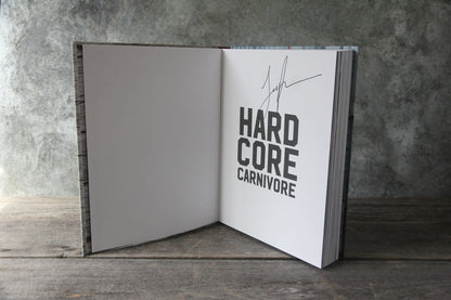 Signed & Personalized Hardcore Carnivore Cookbook