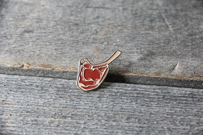Tomahawk Steak Enamel Pin