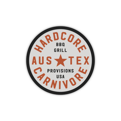 HC Austin Texas Circle Sticker Decal
