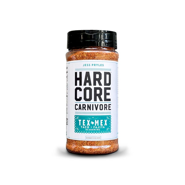 Hardcore Carnivore: Tex Mex shaker jar